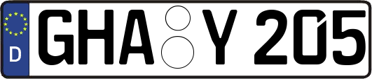GHA-Y205
