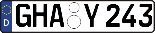 GHA-Y243