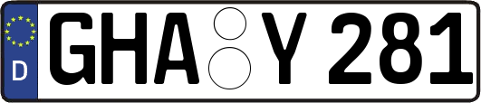 GHA-Y281