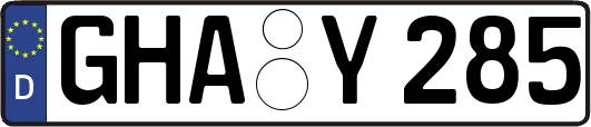GHA-Y285