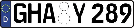 GHA-Y289