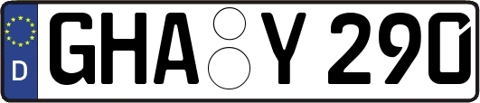 GHA-Y290