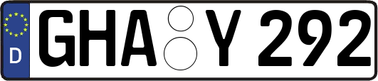 GHA-Y292