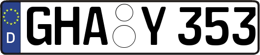 GHA-Y353