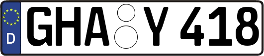 GHA-Y418