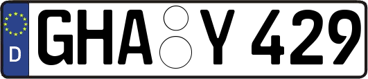 GHA-Y429