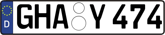 GHA-Y474