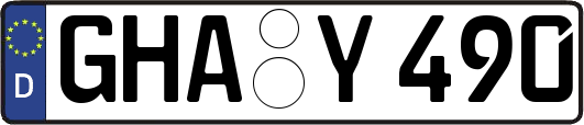 GHA-Y490