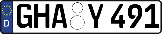 GHA-Y491