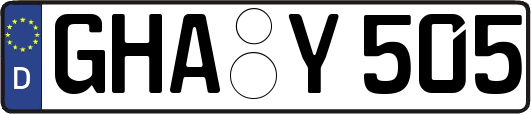 GHA-Y505
