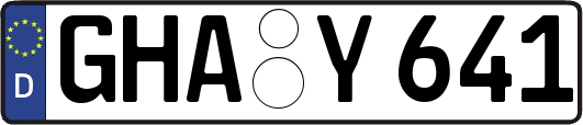 GHA-Y641