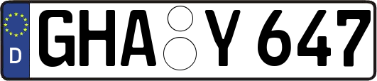 GHA-Y647