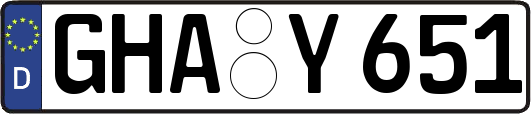 GHA-Y651