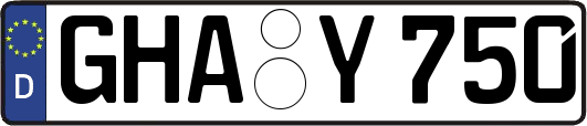 GHA-Y750