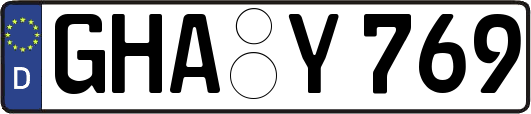 GHA-Y769