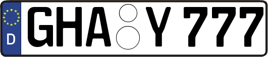 GHA-Y777