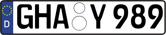 GHA-Y989