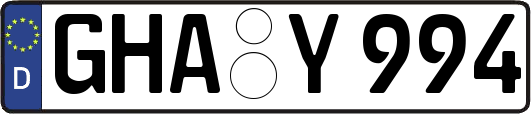 GHA-Y994