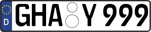 GHA-Y999