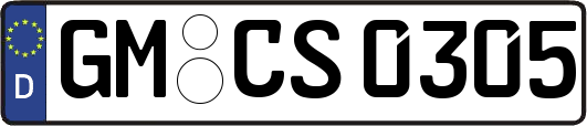 GM-CS0305