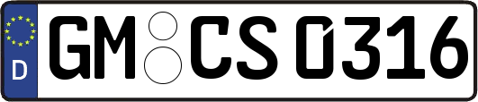 GM-CS0316