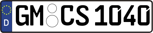 GM-CS1040