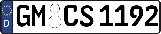 GM-CS1192