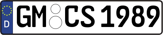 GM-CS1989