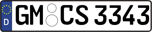 GM-CS3343