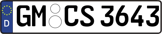 GM-CS3643