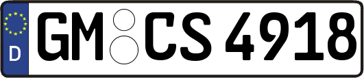 GM-CS4918