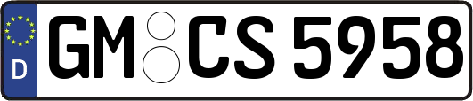 GM-CS5958