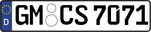 GM-CS7071