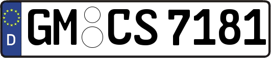GM-CS7181