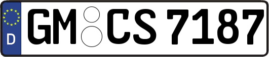 GM-CS7187