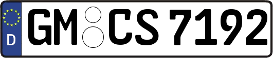 GM-CS7192
