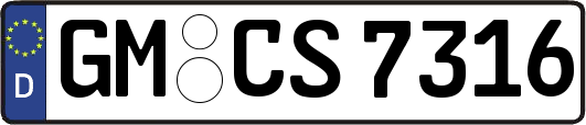 GM-CS7316