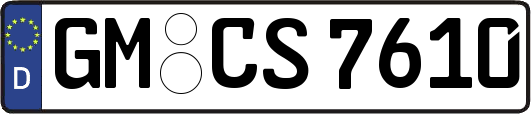 GM-CS7610