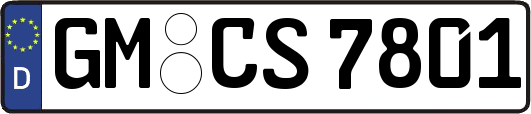 GM-CS7801