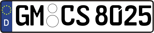 GM-CS8025