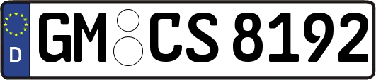 GM-CS8192