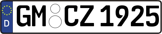 GM-CZ1925