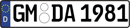 GM-DA1981