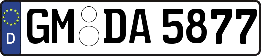GM-DA5877