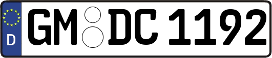 GM-DC1192