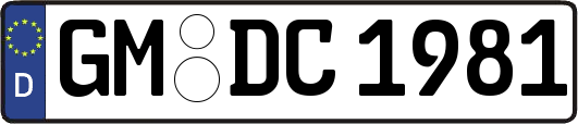 GM-DC1981