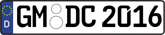 GM-DC2016