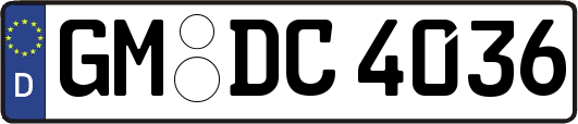 GM-DC4036