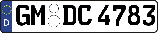 GM-DC4783