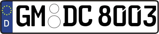GM-DC8003